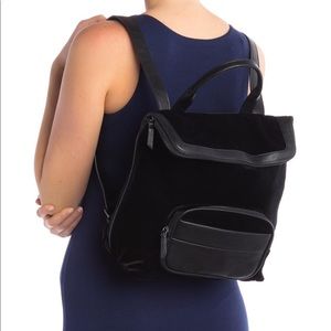 Danielle Nicole Velvet Foldover Backpack